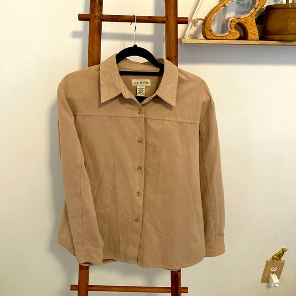 EUC Vintage suede shacket - Picture 1 of 5